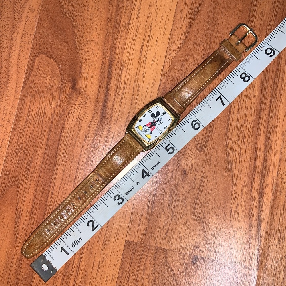 Vintage Rectangular Seiko Mickey Mouse Watch | Ra… - image 5